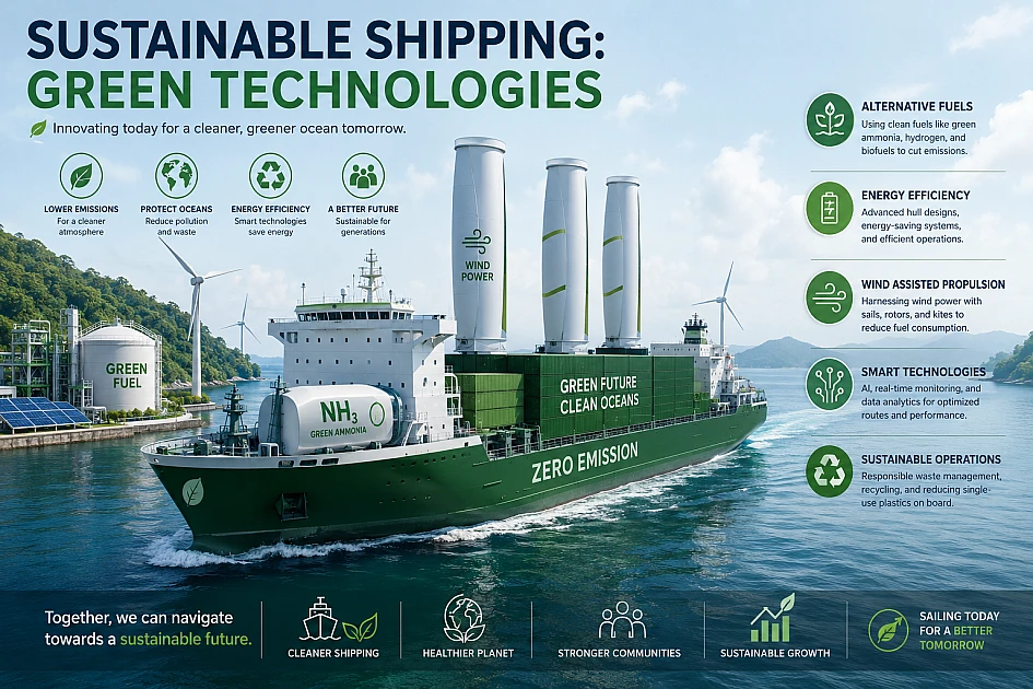 Sustainable Shipping: Green Technologies for Eco-Friendly Maritime Operations