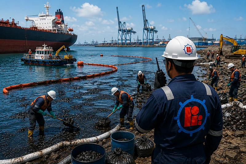 Large-Scale Oil Spill Response & Marine Environmental Cleanup - Balikpapan