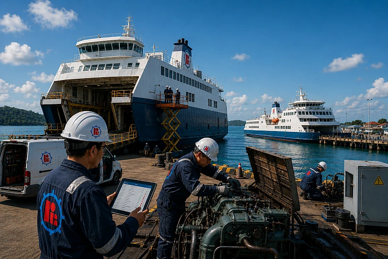 15-Vessel Ferry Fleet Annual Maintenance Contract - ASDP
