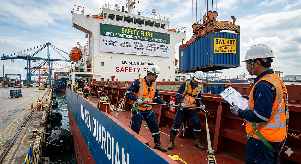 Safety First: Essential Best Practices for Marine Operations & Crew Protection